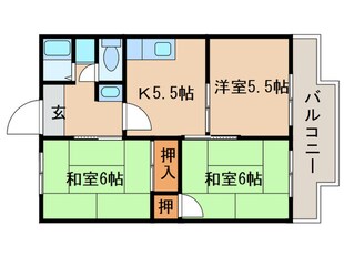 パセンテラ洛西の物件間取画像